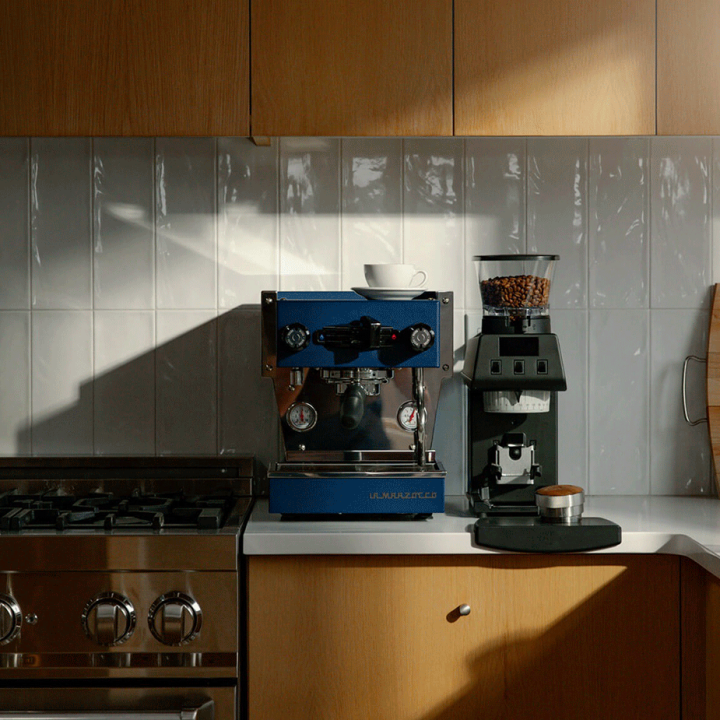 La Marzocco Linea Mini R Blå Espressomaskine