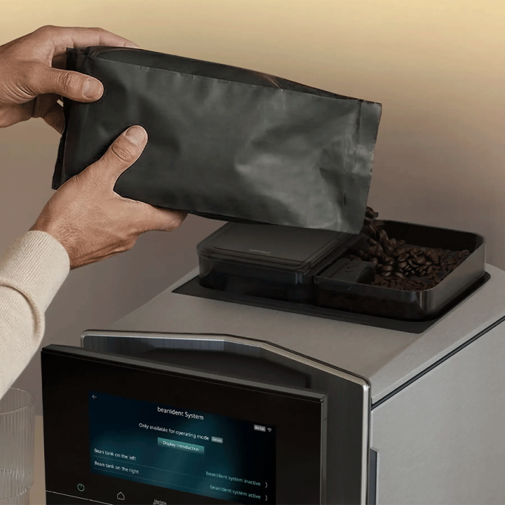Siemens TQ927EZ3 EQ900 Plus Espressomaskine Inkl. AutoCalc'n Clean