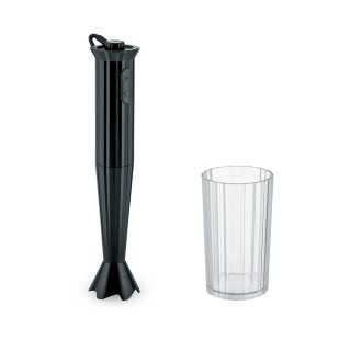 Alessi Plissé Stavblender Sort