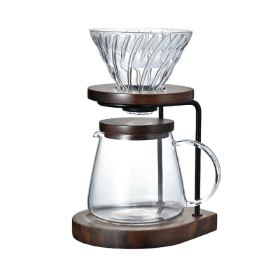 Hario Drip Stand Set Valnøddetræ