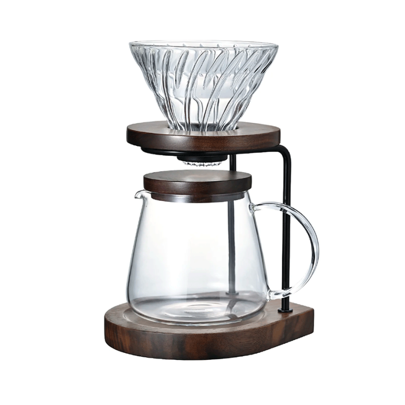 Hario Drip Stand Set Valnøddetræ
