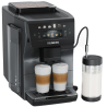 Siemens TP603EM6 EQ600 Espressomaskine Midnat Sølvmetallic Inkl. Mælkekande Glas