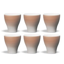 Club House Volcano Double Espressokop Sand 12,5 cl 6 Stk