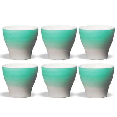Club House Volcano Cappuccinokop Aquamarine 21 cl 6 Stk