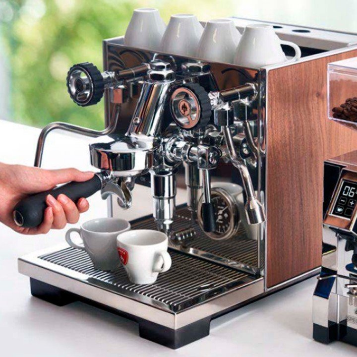 Eureka Constanza Espressomaskine Valnød