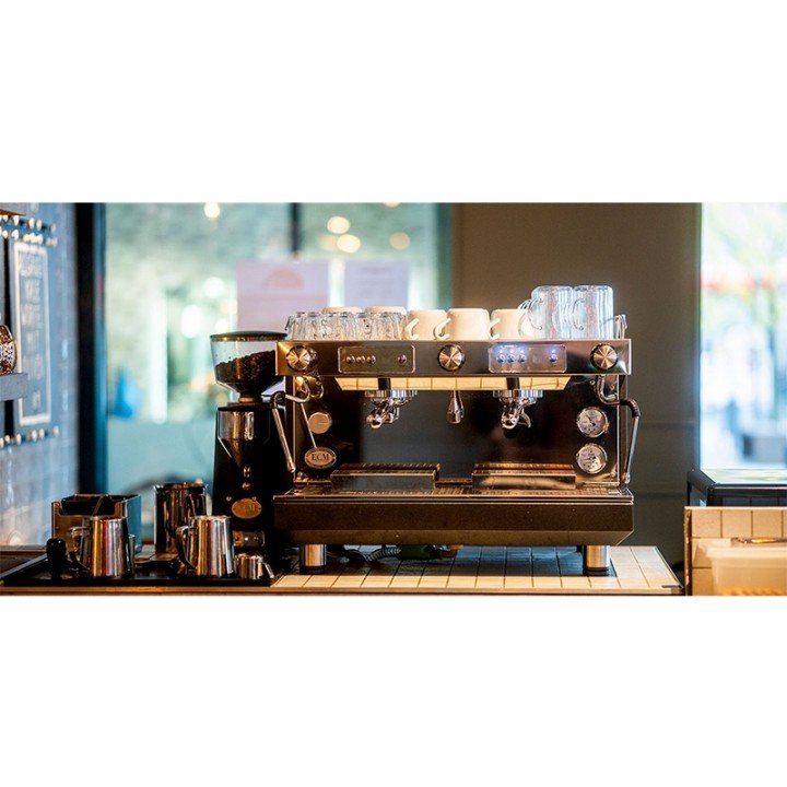 ECM Compaxt HX-2 PID  Proffesionel 2 Gr. Espressomaskine, sort
