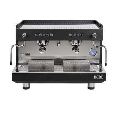 ECM Discover 2GR Professionel Sort Dual Boiler-espressomaskine