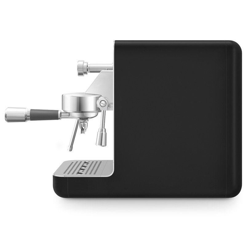 DEMO Smeg EMC02BLMEU Minipro Semiautomatisk Espressomaskine Sort