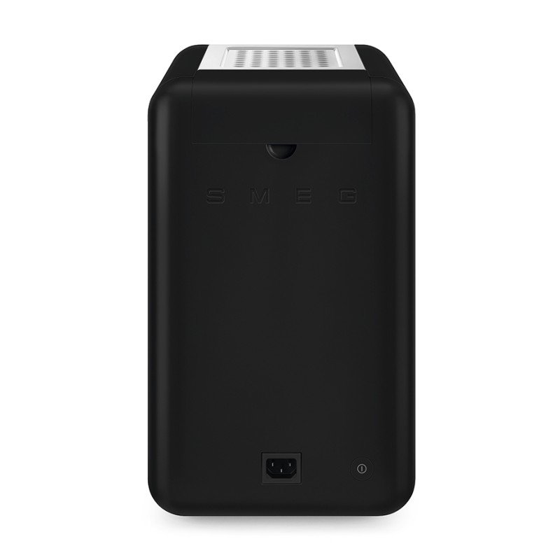 DEMO Smeg EMC02BLMEU Minipro Semiautomatisk Espressomaskine Sort