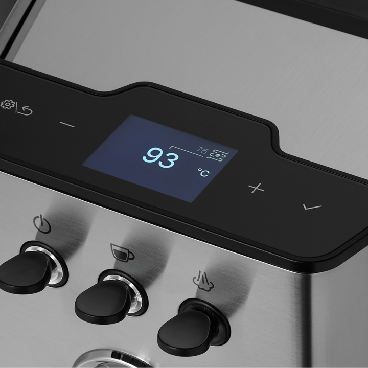 Gaggia Classic UP Stål Espressomaskine Inkl. Eureka Mignon Libra 55 Chrome/Mat Sort Espressokværn