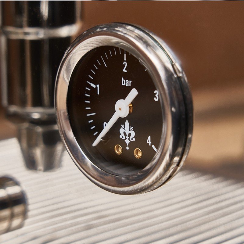 Eureka Constanza R Espressomaskine Inox Polished Inkl. Eureka Mignon Zero 65 Speedy Chrome Espressokværn