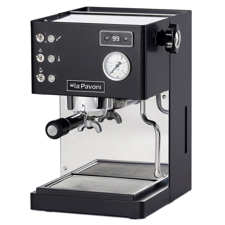 La Pavoni Casa Bar PID Sort LPMCBN02EU Espressomaskine Inkl. Eureka Mignon Specialita Sort Espressokværn