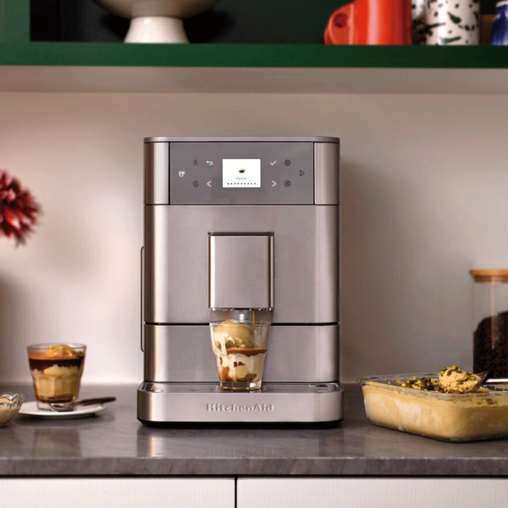 DEMO KitchenAid KF6 Fuldautomatisk Espressomaskine Rustfri Stål