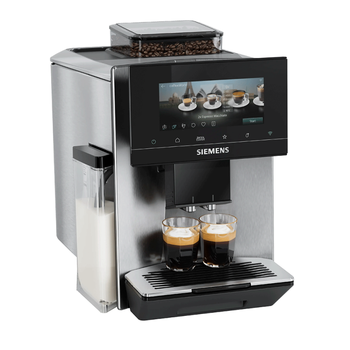 Siemens TQ923E03 EQ900 Espressomaskine Inkl. Plejepakke & 2x1kg Rigtig Kaffe Hele kaffebønner