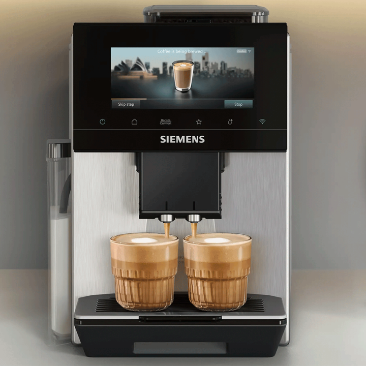 Siemens TQ923E03 EQ900 Espressomaskine Inkl. Plejepakke & 2x1kg Rigtig Kaffe Hele kaffebønner