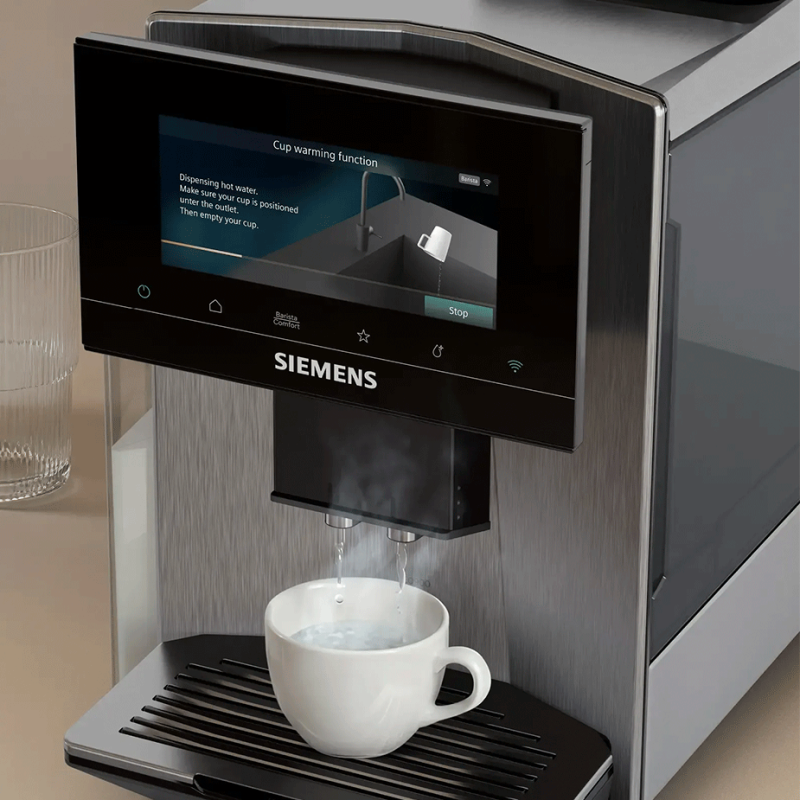 Siemens TQ923E03 EQ900 Espressomaskine Inkl. Plejepakke & 2x1kg Rigtig Kaffe Hele kaffebønner