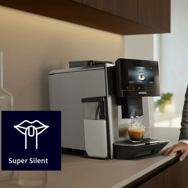 Siemens TQ923E03 EQ900 Espressomaskine Inkl. Plejepakke & 2x1kg Rigtig Kaffe Hele kaffebønner