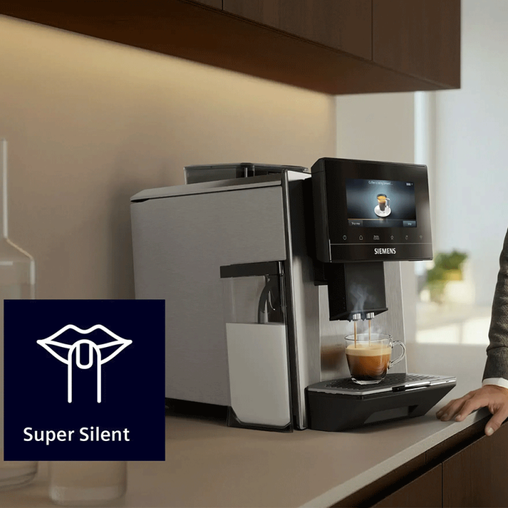 Siemens TQ923E03 EQ900 Espressomaskine Inkl. Plejepakke & 2x1kg Rigtig Kaffe Hele kaffebønner