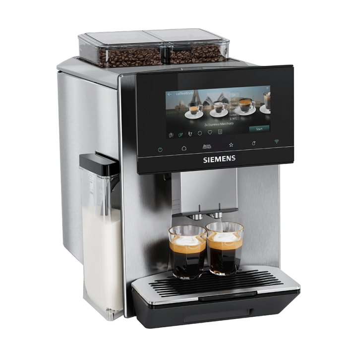 Siemens TQ927E03 EQ900 Espressomaskine Inkl. Plejepakke & 2x1kg Rigtig Kaffe Hele Kaffebønne