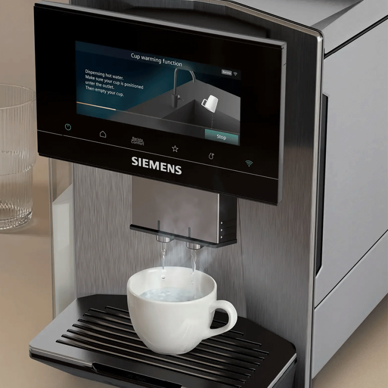 Siemens TQ927E03 EQ900 Espressomaskine Inkl. Plejepakke & 2x1kg Rigtig Kaffe Hele Kaffebønne