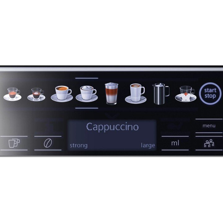Siemens TE655203RW EQ6 Plus s500 Espressomaskine Inkl. Plejepakke og 1 Kg Hele Kaffebønner