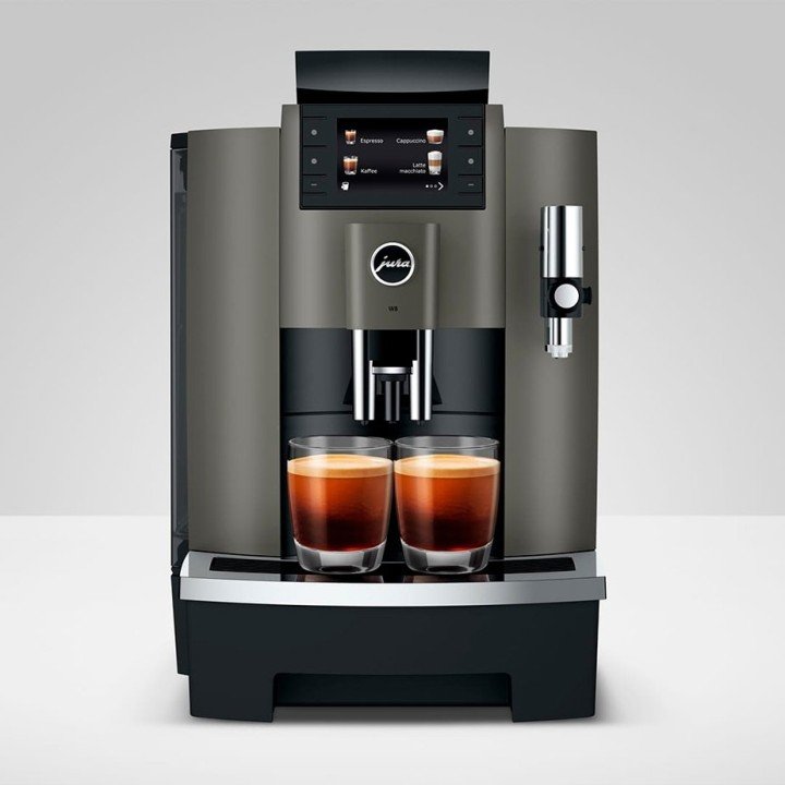 Jura W8 (EB) Dark Inox Espressomaskine Inkl. Startpakke
