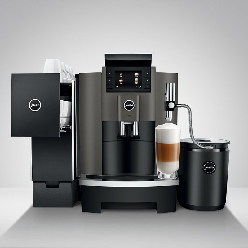 Jura W8 (EB) Dark Inox Espressomaskine Inkl. Startpakke