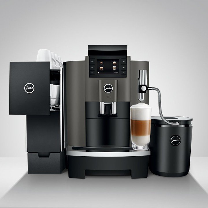 Jura W8 (EB) Dark Inox Espressomaskine Inkl. Startpakke