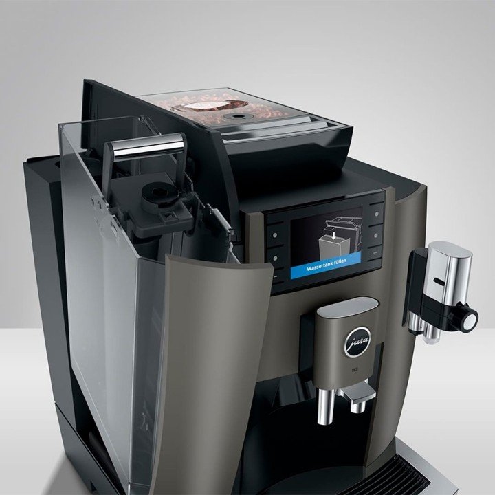 Jura W8 (EB) Dark Inox Espressomaskine Inkl. Startpakke