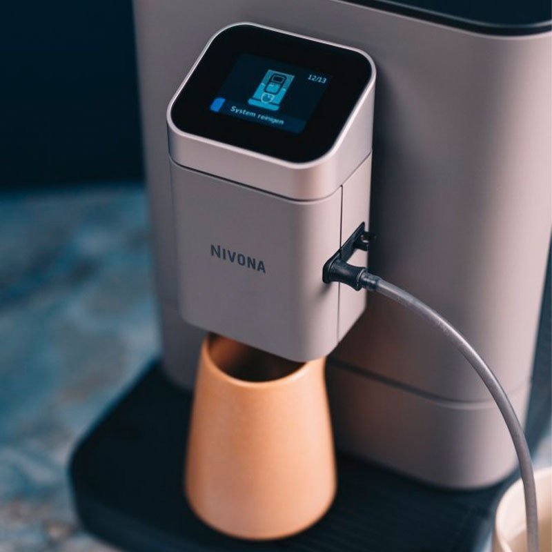 Nivona NIVO 7105 Grå Espressomaskine Inkl. Plejepakke & 3kg Hele kaffebønner