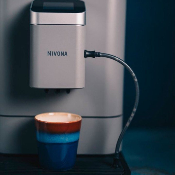 Nivona NIVO 7105 Grå Espressomaskine Inkl. Plejepakke & 3kg Hele kaffebønner