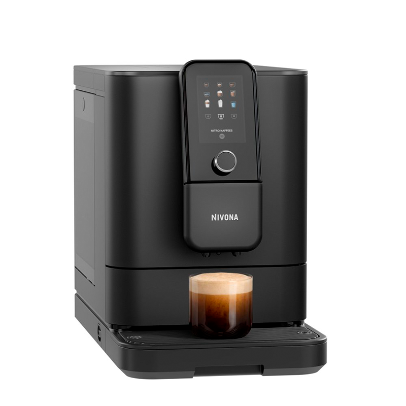 Nivona NIVO 8111 Sort Espressomaskine Inkl. Plejepakke & 3kg Hele kaffebønner