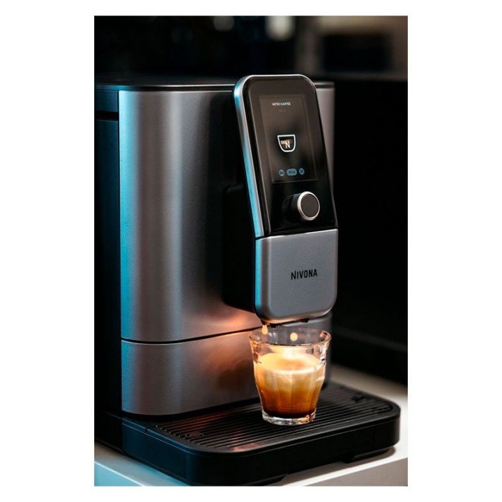 Nivona NIVO 8111 Sort Espressomaskine Inkl. Plejepakke & 3kg Hele kaffebønner