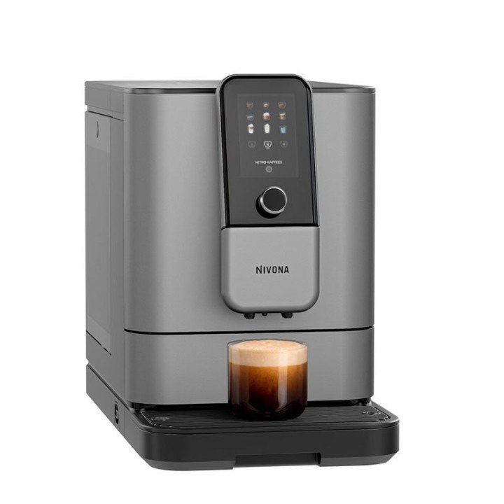 Nivona NIVO 8113 Titanium Espressomaskine Inkl. Plejepakke & 3kg Hele kaffebønner