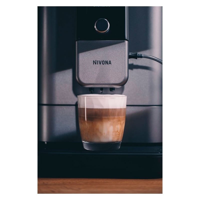Nivona NIVO 8113 Titanium Espressomaskine Inkl. Plejepakke & 3kg Hele kaffebønner