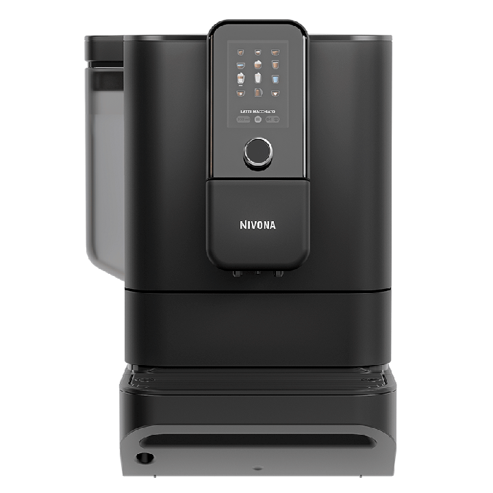 Nivona NIVO 8'141 Pro Sort Espressomaskine Inkl. Mælkekøler, Plejepakke & 2kg Hele Kaffebønner