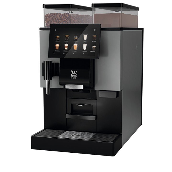 WMF Peak 50 Baisc 2 Sort/Aluminium Espressomaskine
