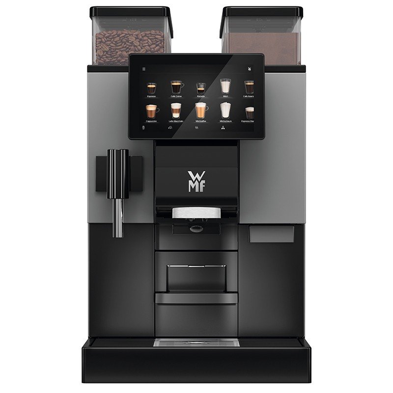 WMF Peak 50 Baisc 2 Sort/Aluminium Espressomaskine