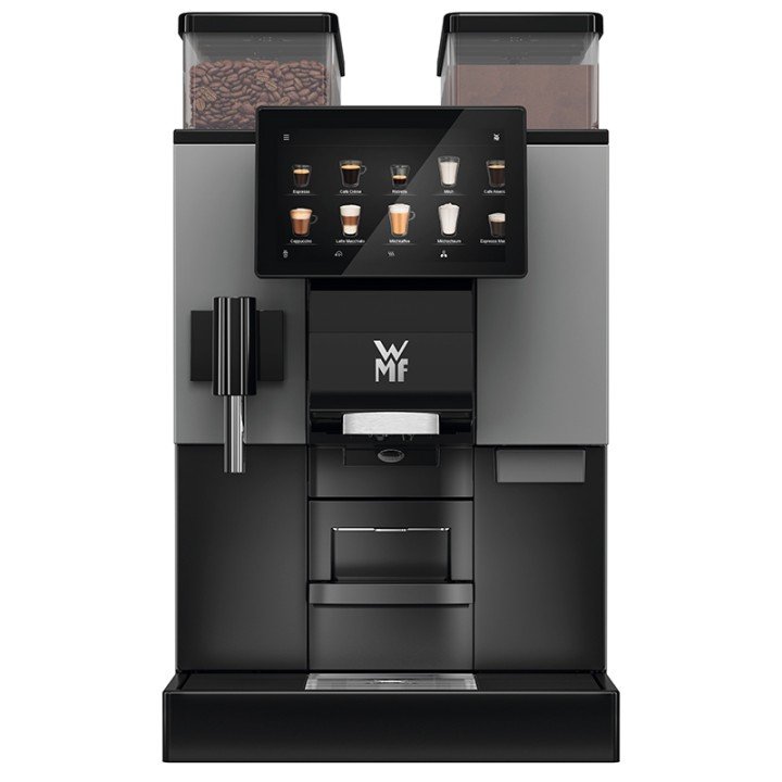 WMF Peak 50 Baisc 2 Sort/Aluminium Espressomaskine