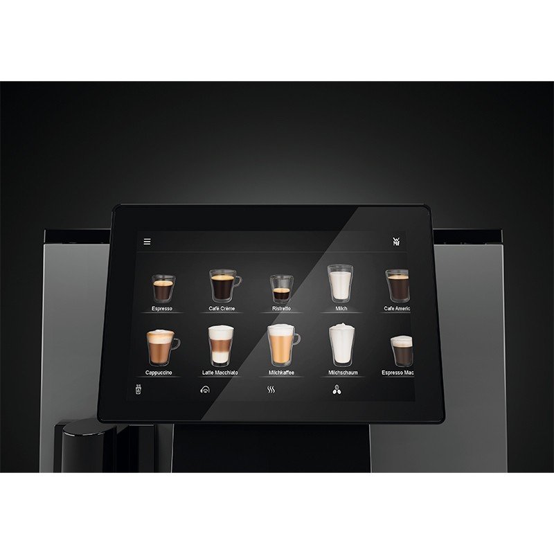 WMF Peak 50 Baisc 2 Sort/Aluminium Espressomaskine