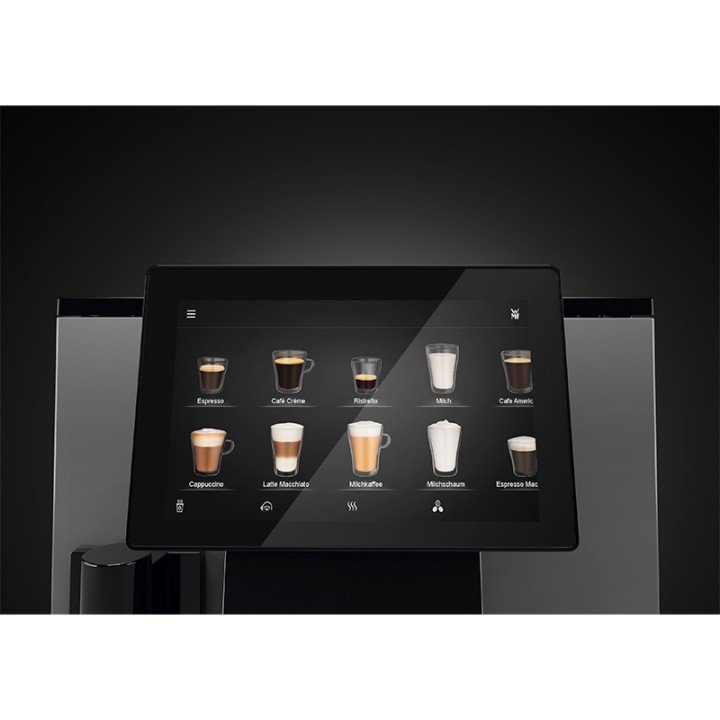 WMF Peak 50 Baisc 2 Sort/Aluminium Espressomaskine