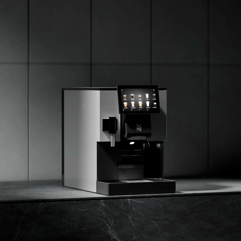 WMF Peak 50 Baisc 2 Sort/Aluminium Espressomaskine