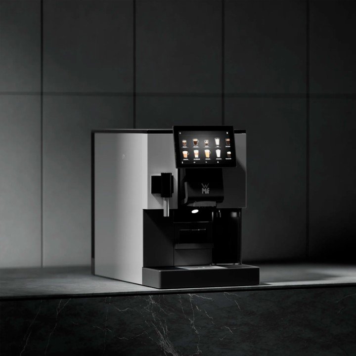 WMF Peak 50 Baisc 2 Sort/Aluminium Espressomaskine
