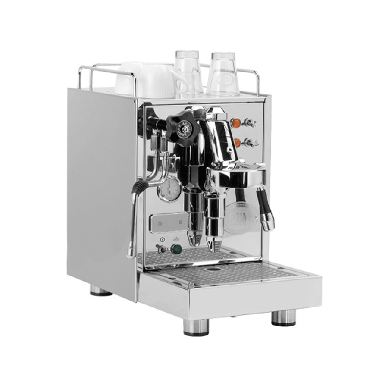 ECM Classika PID Espressomaskine Inkl. Eureka Mignon Libra 55 Chrome Kværn, Knockbox, Tamper og WDT Tool