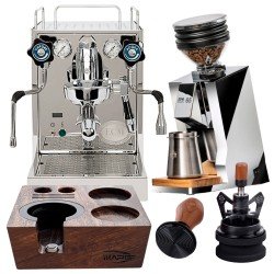 ECM Mechanika Slim PID Espressomaskine Inkl. Eureka Mignon Zero 65 Speedy & Baristaudstyr