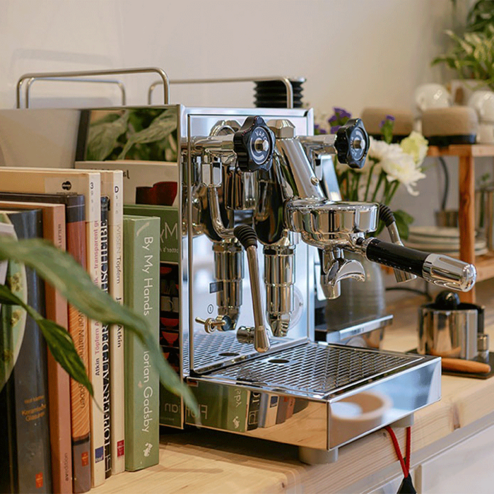 ECM Mechanika Slim PID Espressomaskine Inkl. ECM C-Automatik 54 Stål Espressokværn & Baristaudstyr