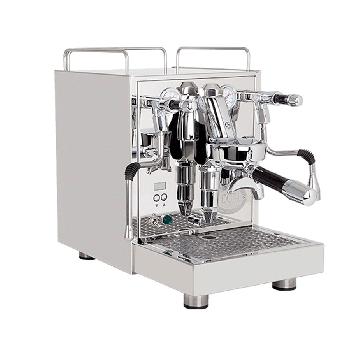 ECM Mechanika MAX II Espressomaskine Inkl. Eureka Mignon Oro Stark W Kværn, Tamper, WDT Tool, Mælkekande & Knockbox