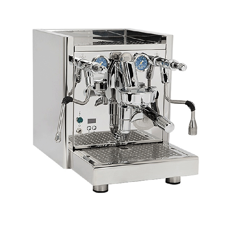 ECM Technika VI Espressomaskine Inkl. ECM Exacto Stål Espressokværn, Knockbox, Mælkekande & Tamper