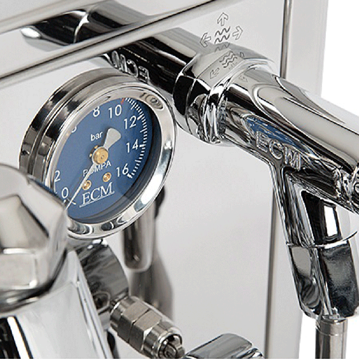 ECM Technika VI Espressomaskine Inkl. ECM Exacto Stål Espressokværn, Knockbox, Mælkekande & Tamper
