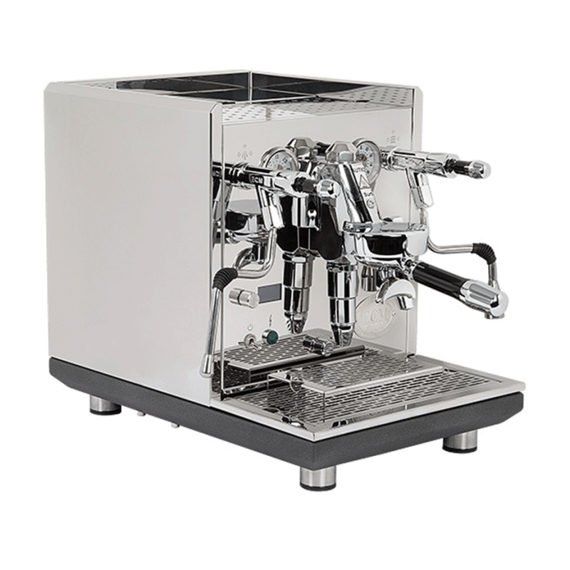 ECM Synchronika II Espressomaskine Inkl. ECM Exacto Stål Espressokværn, Knockbox, Tamper & Mælkekande